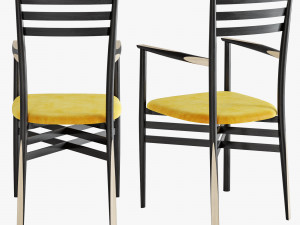 roche bobois pencil chair 3D Модель