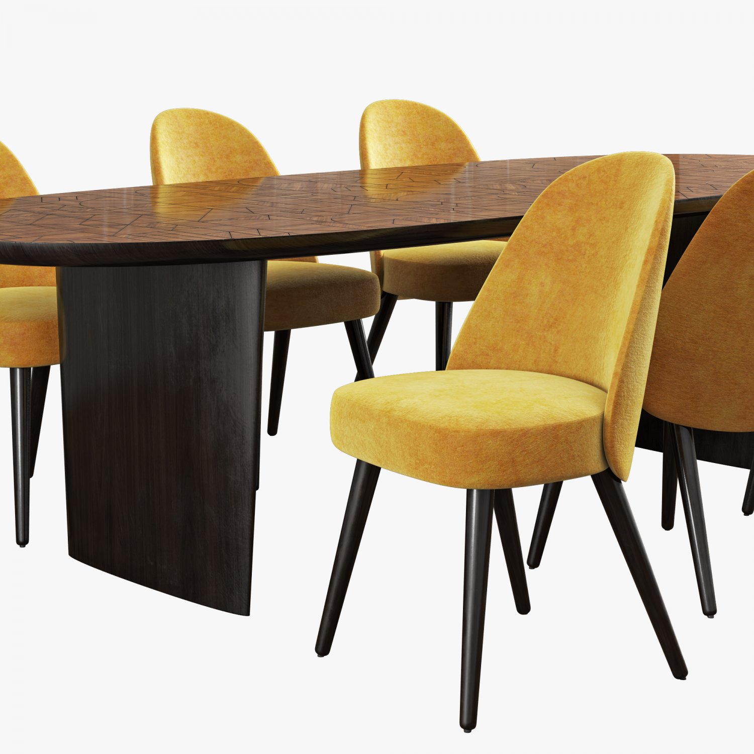 Patchwork dining chairs and table deals