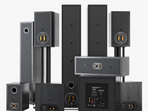 Monitor audio bronze Modelo 3D