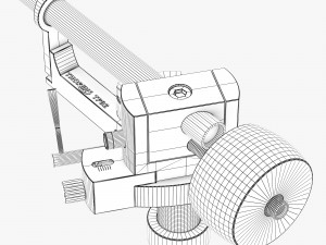 thorens td 907 3D Model
