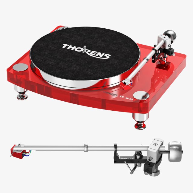 thorens td 2035 Model 3D .c4d .max .obj .3ds .fbx .stl .blend 