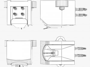Торенс ТД 2035 3D Модель