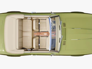 pontiac firebird 1967 convertible 3D Model