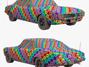 pontiac firebird 1967 convertible 3D 模型