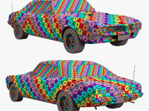 pontiac firebird 1968 3D Model