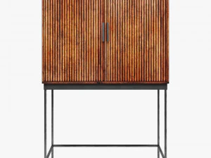 ダッチボーンサルーキャビネット 3Dモデル