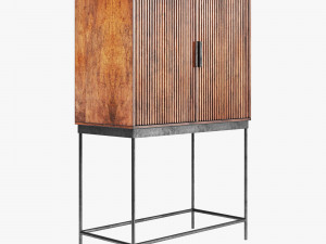 dutchbone saroo cabinet 3D Модель