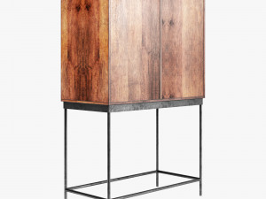 dutchbone saroo cabinet 3D Модель