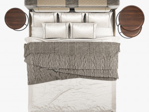 roche larri bed set 3D मॉडल