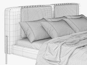 roche larri bed set 3D मॉडल