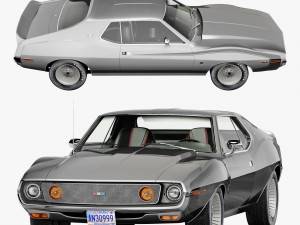 AMC AMX pierre cardin-1973 3D Модель