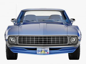 AMC AMX SST 1972 3D Model