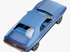 AMC AMX SST 1972 3D Model