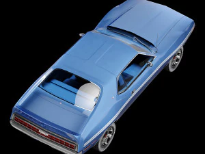 AMC AMX SST 1972 3D Model