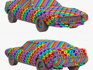 AMC AMX SST 1972 3D Model