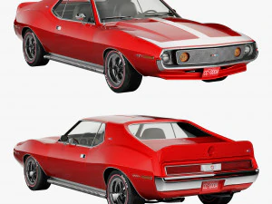 AMC AMX SST-1973 3D Model