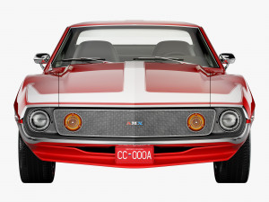 AMC AMX SST-1973 Modelo 3D