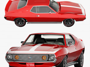 AMC AMX SST-1973 Modelo 3D