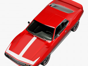 AMC AMX SST-1973 Modelo 3D