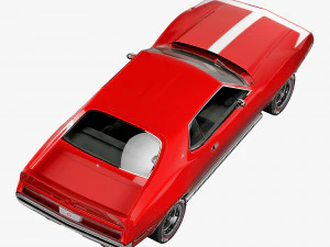 AMC AMX SST-1973 3D Model
