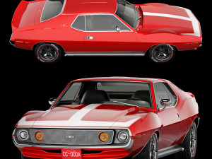 AMC AMX SST-1973 Modelo 3D