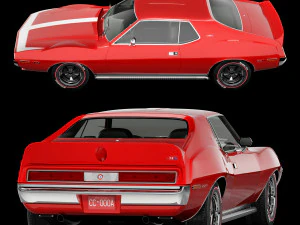 AMC AMX SST-1973 3D Model