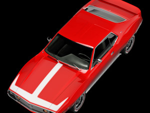AMC AMX SST-1973 Modelo 3D