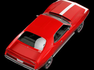 AMC AMX SST-1973 3D Model