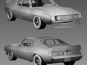 AMC Bill Collins javelin Modelo 3D