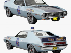 AMCジャベリン州警察官 3Dモデル