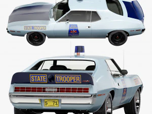 AMC cirit eyalet polisi 3D Model