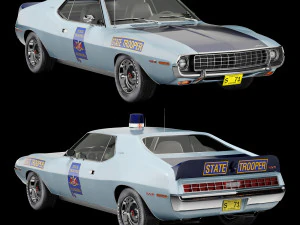 AMC cirit eyalet polisi 3D Model