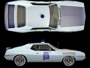 AMC javelin state trooper 3D Model