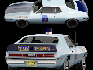 AMC cirit eyalet polisi 3D Model