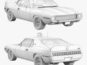 AMC cirit eyalet polisi 3D Model