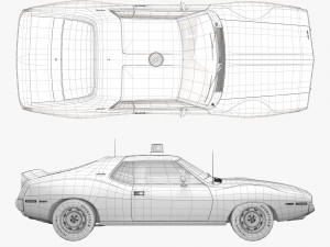 AMC javelin state trooper 3D Model