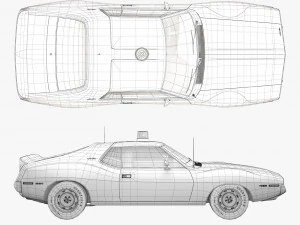 AMC cirit eyalet polisi 3D Model
