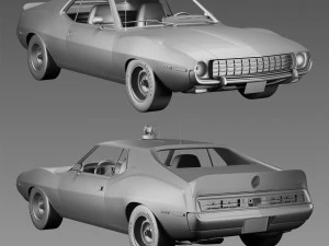 AMC cirit eyalet polisi 3D Model