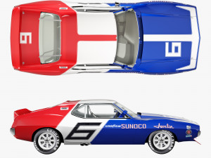 AMC javelin sunoco Model 3D