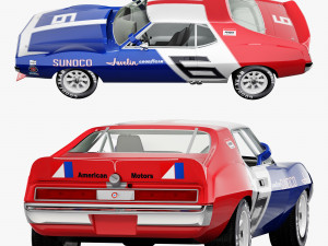 AMC javelin sunoco Model 3D