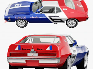 AMC javelin sunoco 3D Model