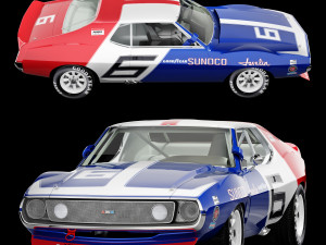 AMC javelin sunoco Model 3D