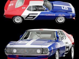 AMC javelin sunoco 3D Model