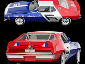 AMC javelin sunoco Model 3D