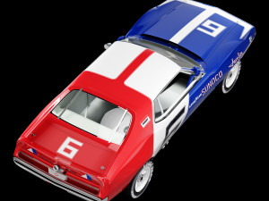 AMC javelin sunoco Model 3D