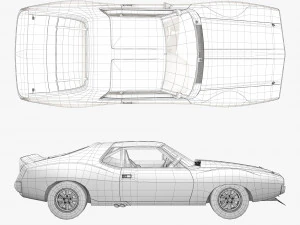 AMC javelin sunoco 3D Model