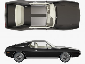 AMC javelin-1971 3D Model