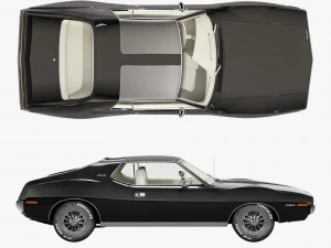AMC javelin-1971 3D Model
