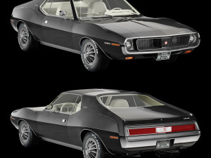 AMC javelin-1971 3D Model