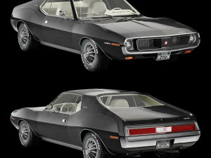 AMC javelin-1971 3D Model